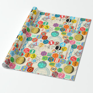 wiskunde in kleur cadeaupapier