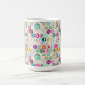 Wiskunde in kleur (roze) koffiemok (Center)