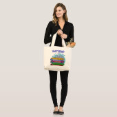 Wiskunde in ruste grote tote bag (Voorkant (model))
