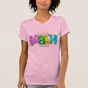 Wiskunde in ruste t-shirt