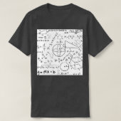 Wiskunde-indelingen T-shirt (Design voorkant)