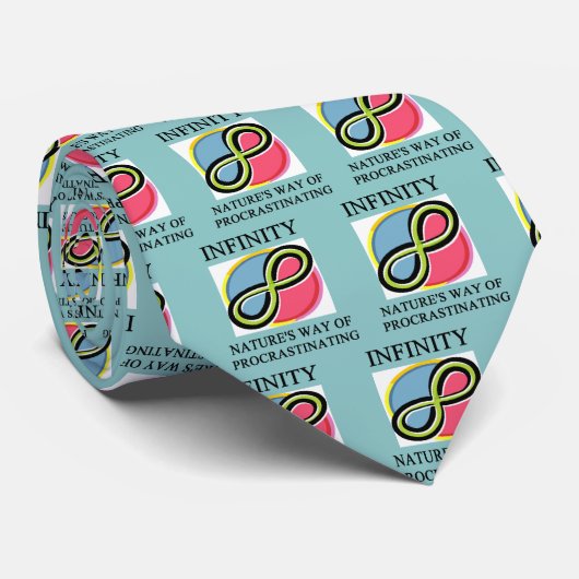 WISKUNDE INFINITEIT STROPDAS (Opgerold)