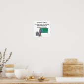 WISKUNDE-infusie Poster (Keuken)