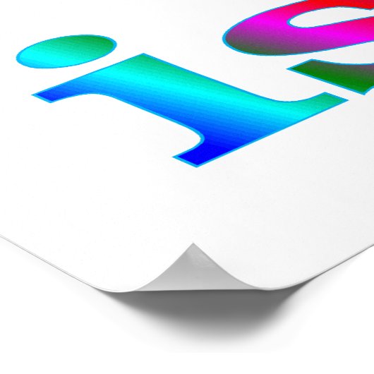 Wiskunde is Cool Poster (Hoek)