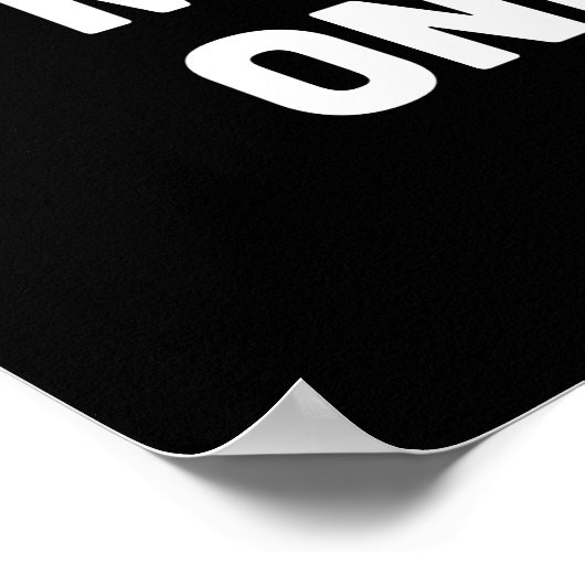 Wiskunde is een probleem poster (Hoek)