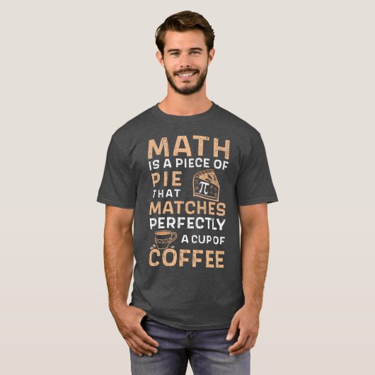 Wiskunde is een stuk speelgoed van Pie Pi Day Koff T-shirt (Voorkant volledig)