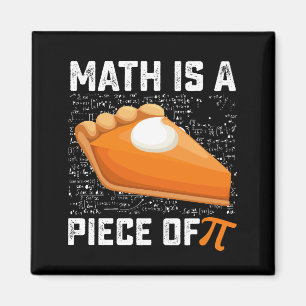Wiskunde Is Een Stukje Pi Dag Taart Wiskunde Magneet