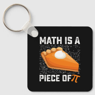 Wiskunde Is Een Stukje Pi Dag Taart Wiskunde Sleutelhanger