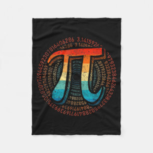 Wiskunde is eenvoudig als Pi Wiskundeleraar Fijne Fleece Deken