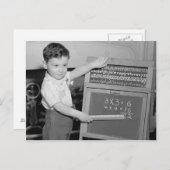 Wiskunde is eenvoudig briefkaart (Voorkant / Achterkant)