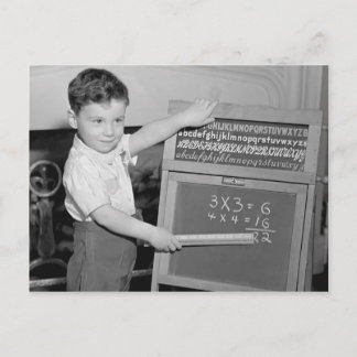 Wiskunde is eenvoudig briefkaart