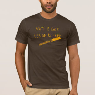 Wiskunde is eenvoudig, Mannen T-shirt