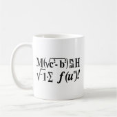 Wiskunde is Fun! Koffiemok (Links)
