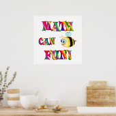 Wiskunde is Fun Poster (Keuken)