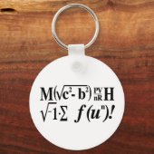 Wiskunde is Fun! Sleutelhanger (Voorkant)