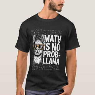 Wiskunde Is Geen Prob-Llama, Grappige Dierenliefhe T-shirt
