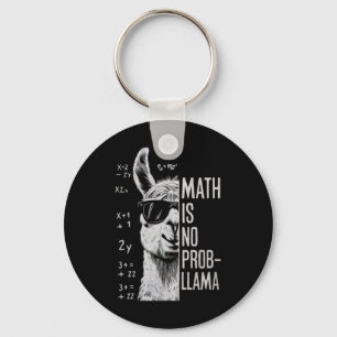 Wiskunde Is Geen Prob-llama Grappige Lama Man Vrou Sleutelhanger