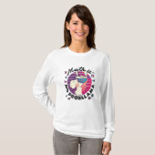 Wiskunde Is Geen ProbLlama T-shirt (Voorkant volledig)