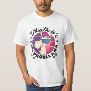 Wiskunde is geen ProbLlama T-shirt