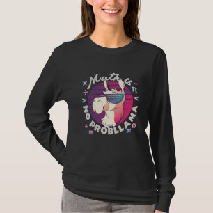 Wiskunde Is Geen ProbLlama T-shirt