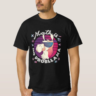 Wiskunde Is Geen ProbLlama T-shirt