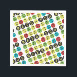 Wiskunde is gelijk aan Fun - Funny Pi Colorful Pap Servetten<br><div class="desc">Wiskunde staat voor Fun gezegde en een Colorful Pi design voor de hip Pi lover en die welke Pi Day vieren of 3.14.. Fun Pi Paper Napkins! Geweldige i Day Party Supplies of Wiskunde Lover Celebrations.</div>
