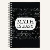 WISKUNDE IS GEMAKKELIJK NOTITIEBOEK (Voorkant)