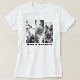 Wiskunde is Geweldige 1st Fractal Design T-shirt