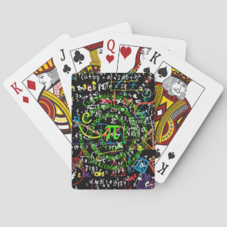 wiskunde is leuk pokerkaarten