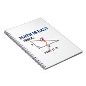 Wiskunde is Leuke Grappige Notitieboek – Perfect C (Rechterzijde)