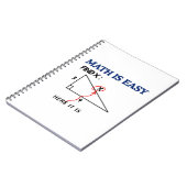 Wiskunde is Leuke Grappige Notitieboek – Perfect C (Linkerzijde)