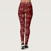 wiskunde is leuke leggings (Achterkant)