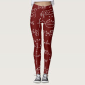 wiskunde is leuke leggings (Voorkant)