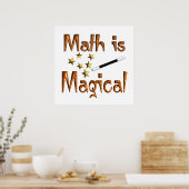 Wiskunde is Magisch Poster (Keuken)