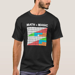 Wiskunde is Magische Driehoek Puzzle T-shirt