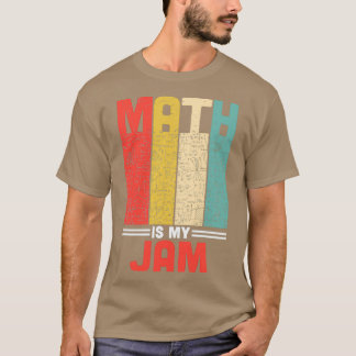 Wiskunde is mijn jam 11 t-shirt