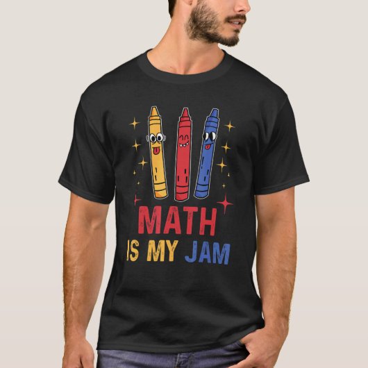 Wiskunde is mijn Jammin T-shirt (Voorkant)