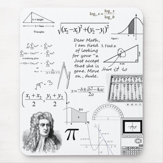 Wiskunde is mijn Muismat (Voorkant)