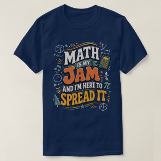 Wiskunde Is Mijn Passie, Ik Ben Hier Om Het Te Del T-shirt