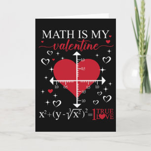 Wiskunde is mijn Valentijn Geometrie Wiskundeleraa Kaart