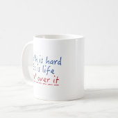 Wiskunde Is Moeilijk Koffiemok (Voorkant links)