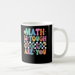 Wiskunde is moeilijk, maar dat geldt ook voor de l koffiemok