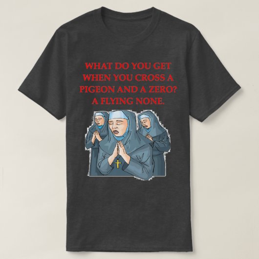 Wiskunde Joke 29 T-shirt (Design voorkant)
