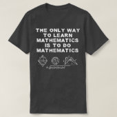 Wiskunde Jokes Mathematics Wiskunde Probleem Wisku T-shirt (Design voorkant)