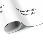 Wiskunde kan me niet schelen cadeaupapier (Rol Hoek)