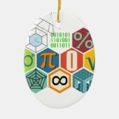 wiskunde keramisch ornament (Voorkant)