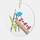 Wiskunde Keramisch Ornament (Links)