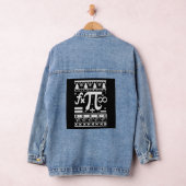 Wiskunde kerst denim jacket (Hangar)