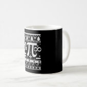 Wiskunde kerst koffiemok (Voorkant rechts)