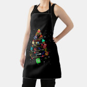 Wiskunde kerstboomcadeau schort (Insitu)